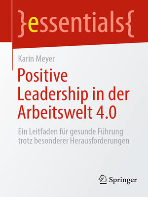 cover image of Positive Leadership in der Arbeitswelt 4.0